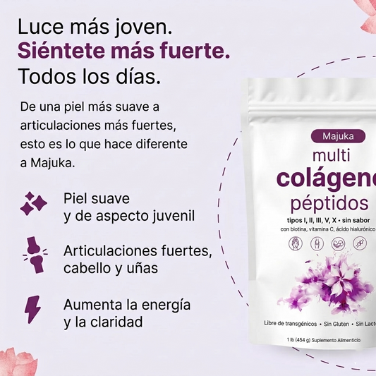 Colágeno Multi Péptidos en Polvo