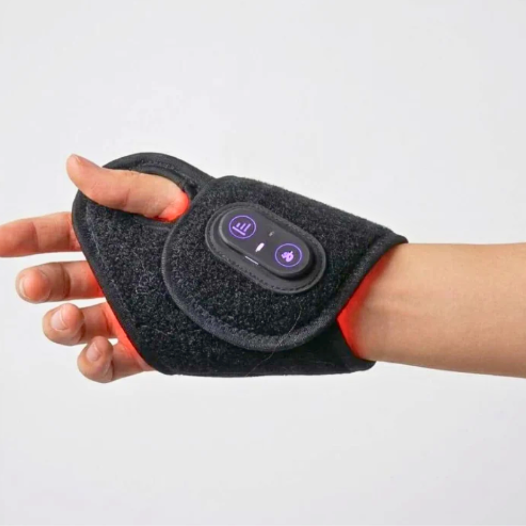 Muñequera de Luz roja para el túnel carpiano