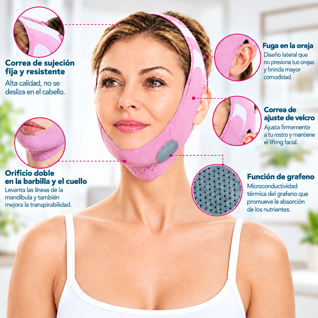 Banda de Lifting Facial Nocturno