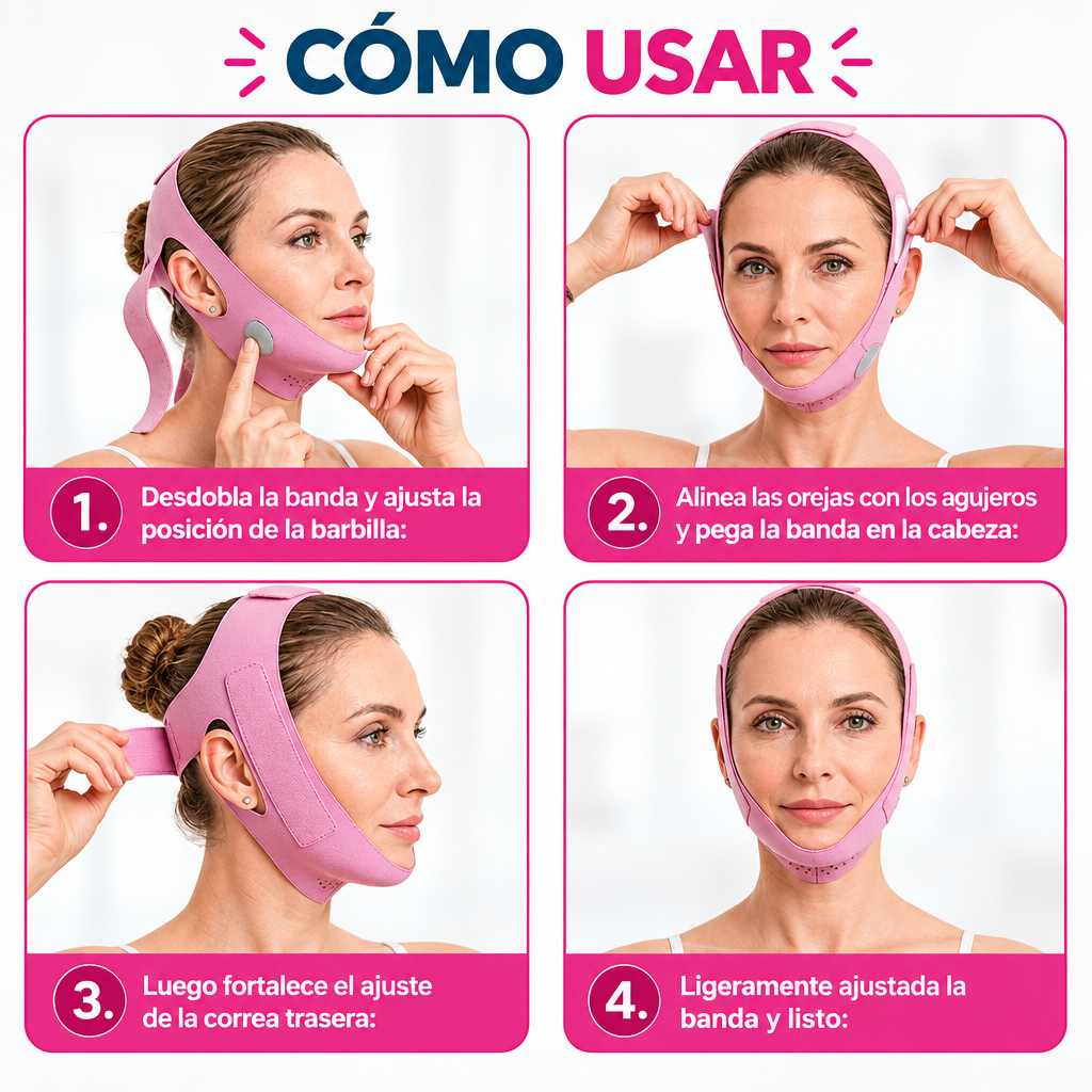 Banda de Lifting Facial Nocturno