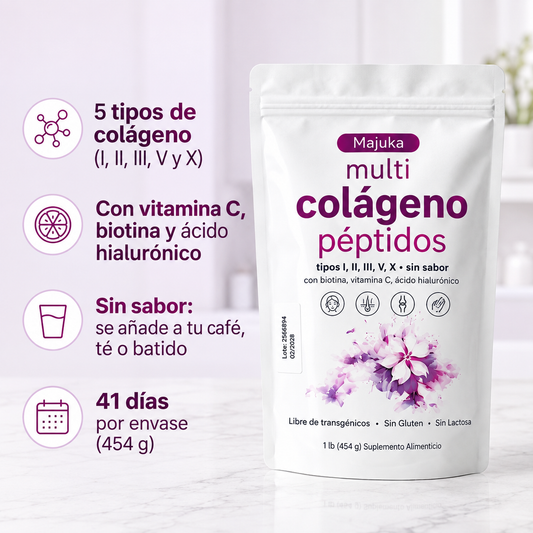 Colágeno Multi Péptidos en Polvo