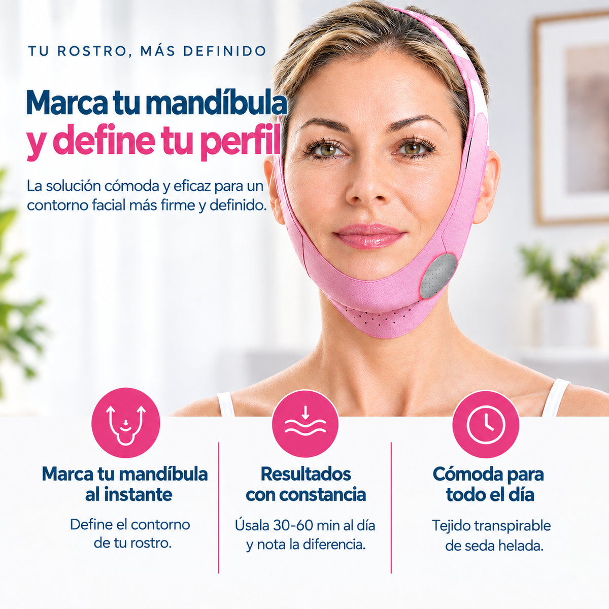 Banda de Lifting Facial Nocturno