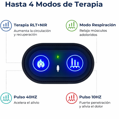 Muñequera de Luz roja para el túnel carpiano