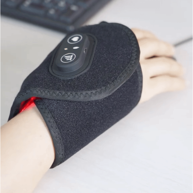 Muñequera de Luz roja para el túnel carpiano