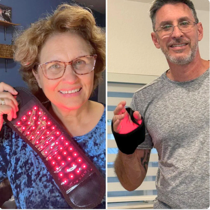 Muñequera de Luz roja para el túnel carpiano