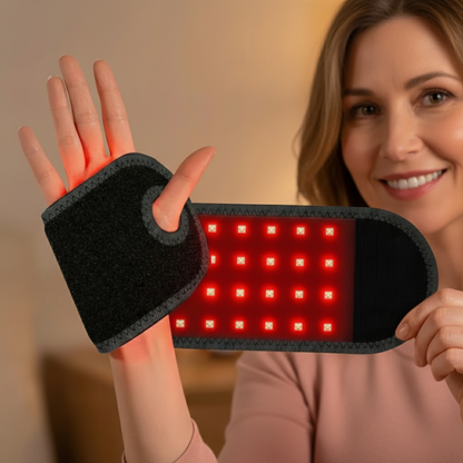 Muñequera de Luz roja para el túnel carpiano